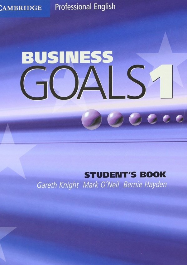 Business Goals 1 Student’S Book